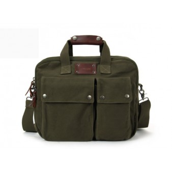 army green 15 laptop briefcase 