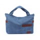 blue western style handbag