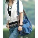blue college bag for women