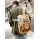 mens Large cotton canvas backpack