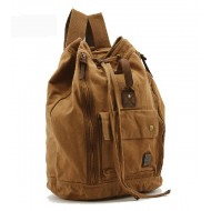 Canvas knapsack bag, canvas backpacks for school