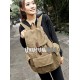 army green backpack purse