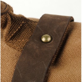khaki organizer shoulder bag