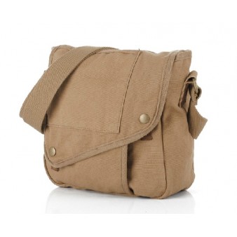 khaki Ipad shoulder bag