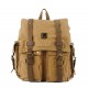 Canvas rucksack backpack for men