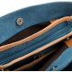 blue Canvas satchel bags for women