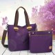 purple Canvas satchel bags for women