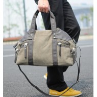 Mens canvas shoulder bag, school handbags