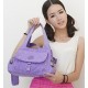 purple beach bag