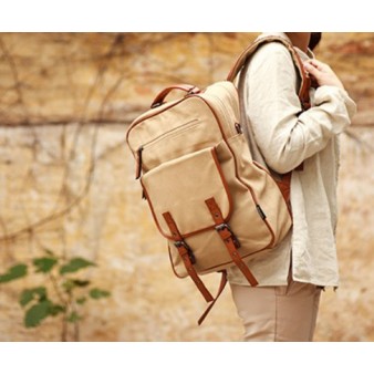 womens Canvas school backpack