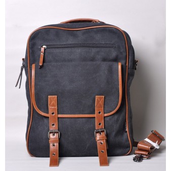 black Canvas school backpack