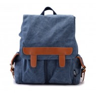 Backpack for laptop, canvas notebook PC bag