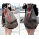 coffee canvas backpack for women