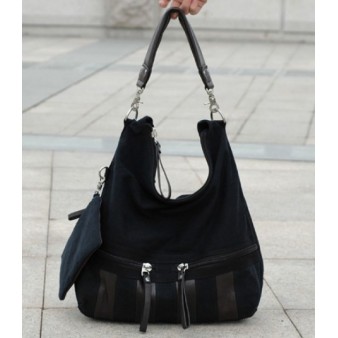 black big shoulder bag