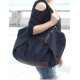black across shoulder bag