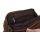 khaki Canvas multi pocket waist bag