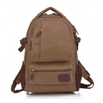 Canvas laptop bag, laptop backpack 14