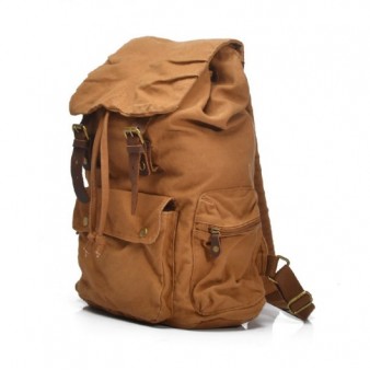 khaki Carry on travel bag