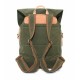 Weekend backpack green