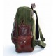 army green canvas rucksacks