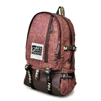 Canvas backpack men, laptop bag 15