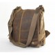 KHAKI Modern canvas backpack