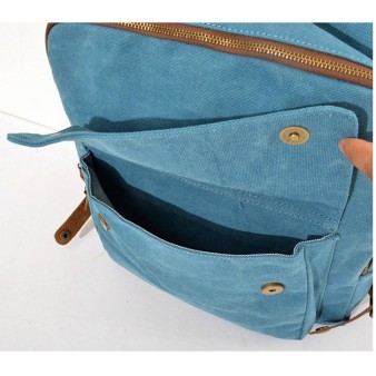 Modern canvas backpack