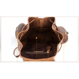 Genuine Leather Rucksack