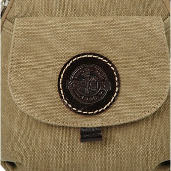khaki sling bag purse