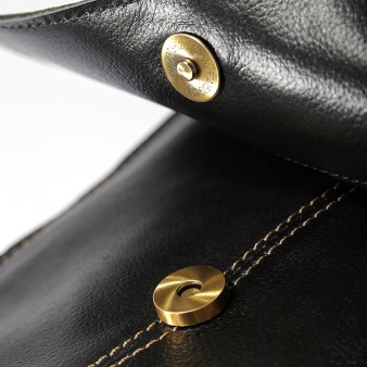 Business Real Leather Crossbody Bag