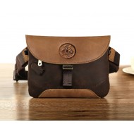 Genuine Leather Fanny Pack, Unique Clutch Bag