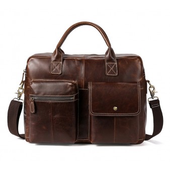 Quality Leather Laptop Bags, Business Messenger Bags