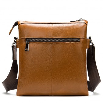 Casual Real Leather Messenger Bags