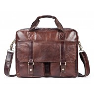 Classic Leather Shoulder Bag, Business Messenger Bag