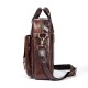 Classic Leather Business Messenger Bag