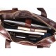 Leather Business Messenger Bag