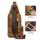 Crossbody Cowhide Leather Chest Pack