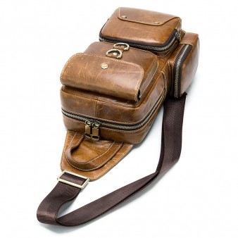 Crossbody Prevalent Leather Chest Pack