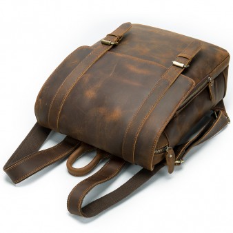 Classic Real Leather Laptop Bag