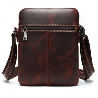 Mini Genuine Leather Prevalent Crossbody Bag