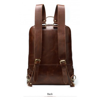 Gents Real Leather Outdoors Rucksack