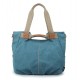 blue waterproof women handbag