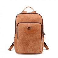 School Computer Genuine Leather Backpack