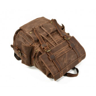 Military Style Canvas Backpack