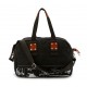 black Ipad travel shoulder bag