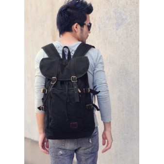 black large backpack