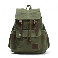 Mens canvas backpack rucksack, best laptop backpack for travel