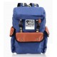 blue school chic backpack