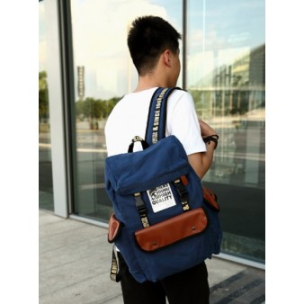 canvas school chic backpack