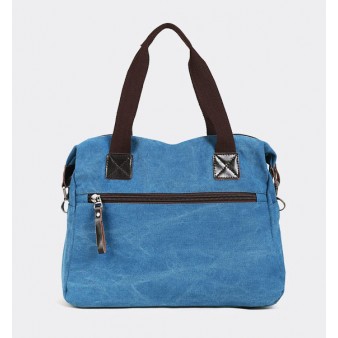 Messenger canvas bag blue 